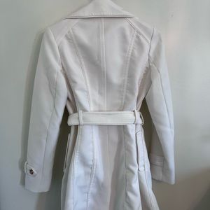 Off white ladies coat